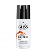 Schwarzkopf Gliss Total Repair Shine Tonic Shine Spray for Dry Stressed Hair with Keratin